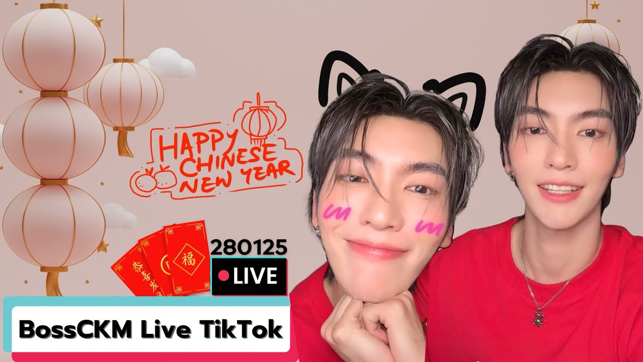 280125 | BossCKM Live TikTok (BOSS.CKM) # bossnoeul #bosschaikamon