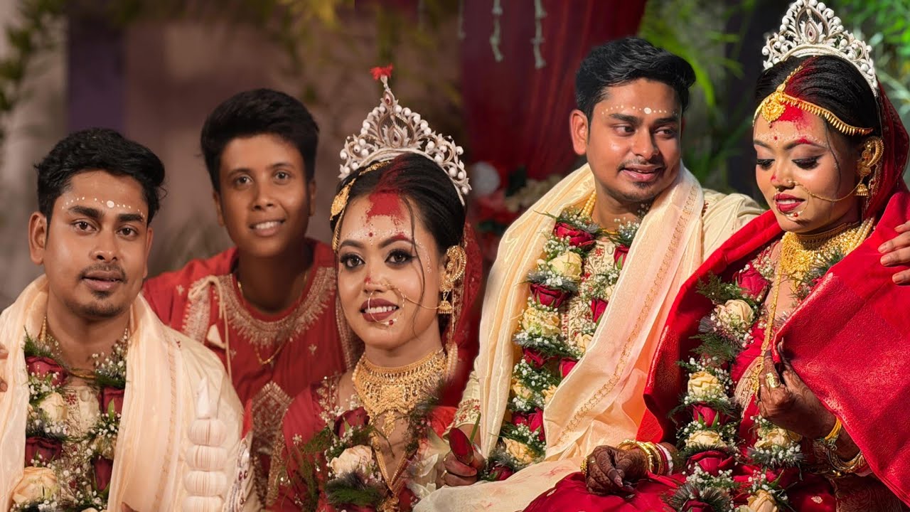 মানালীর বিয়ে 🧿❤️ Bengali wedding 