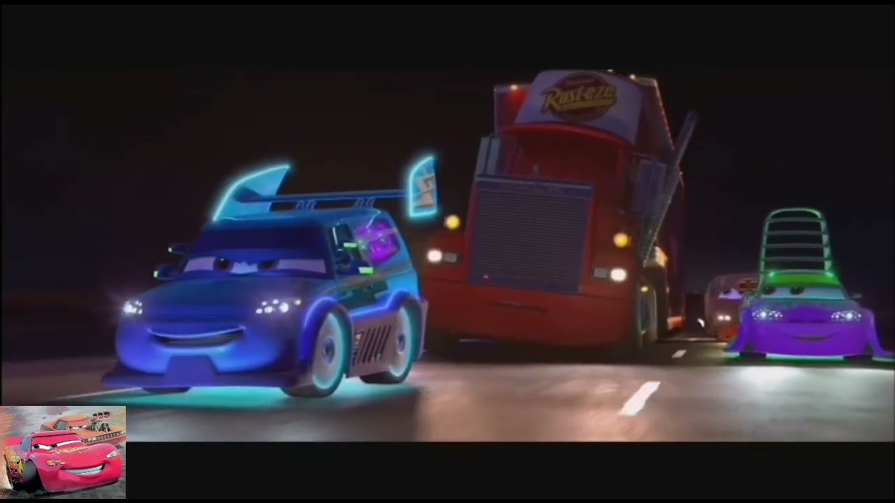 cars 🚗 mack se duerme en el camino 