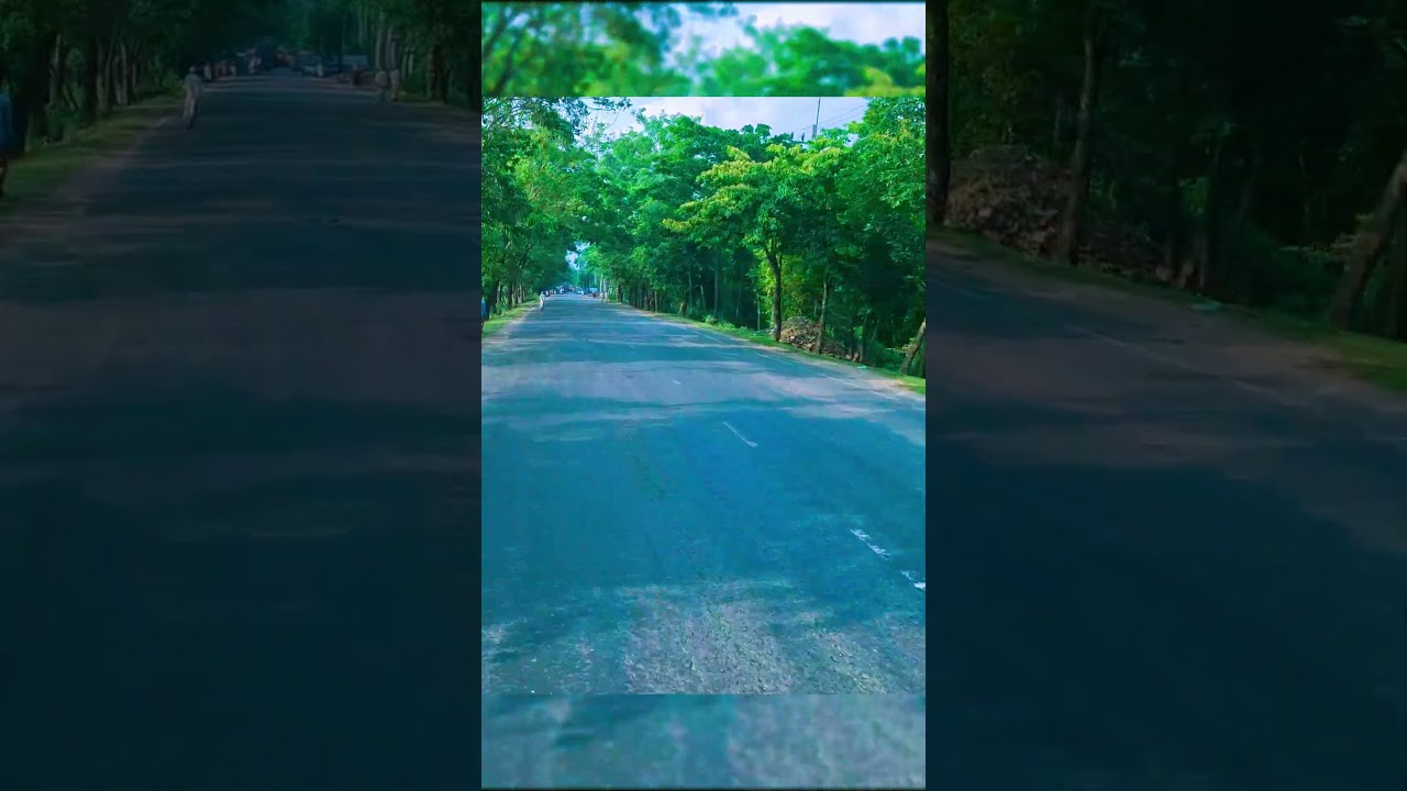 Natural Road view of sylhet city #shorts