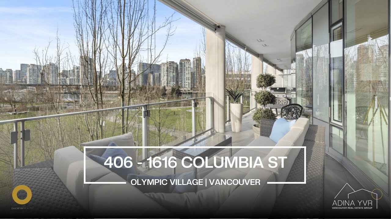 NEW LISTING✨ 406 1616 Columbia St, Vancouver