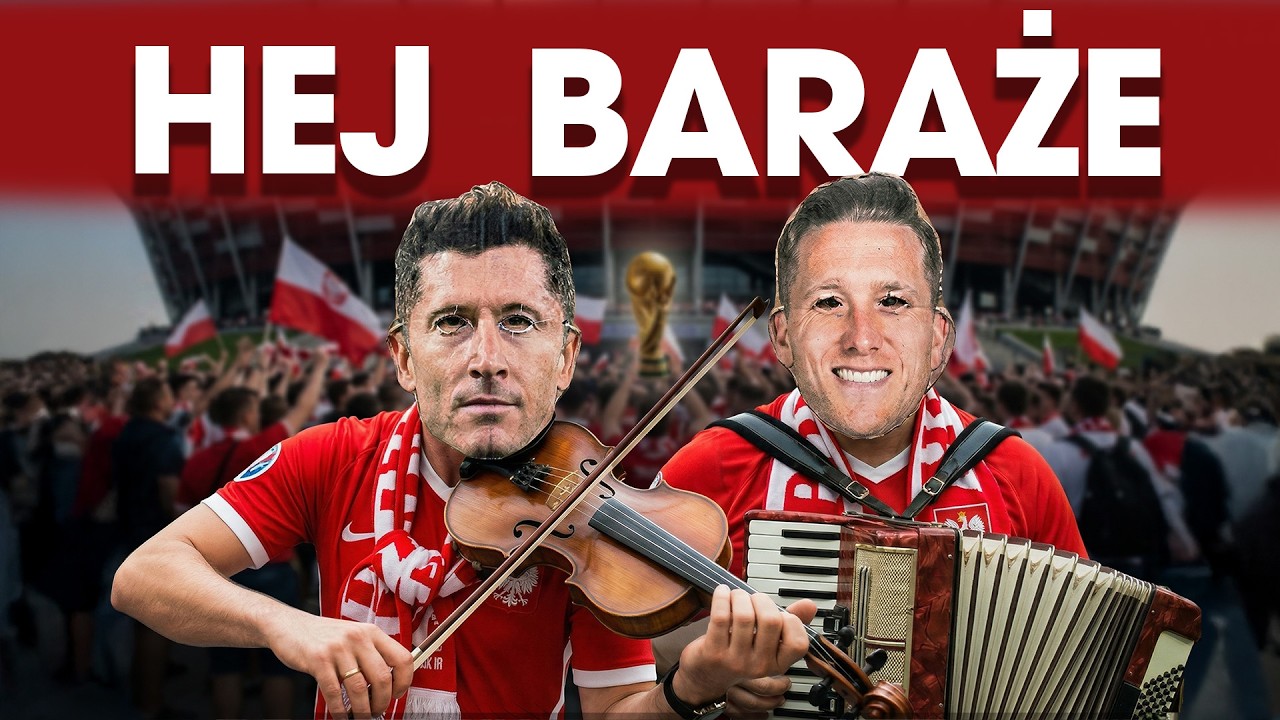 HEJ BARAŻE | POLSKA - ALBANIA |  BARAŻE 2026 | (Hej Sokoły Parodia)