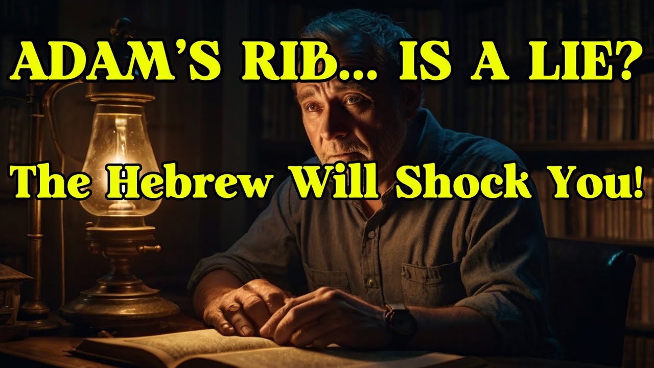 The Hidden Truth About Adam&rsquo;s &ldquo;Rib&rdquo;: What the Hebrew Really Says Will Shock You!