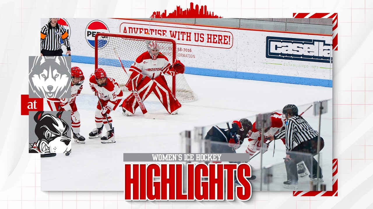 Highlights:Women's Ice Hockey vs. UConn (2/14/26)
