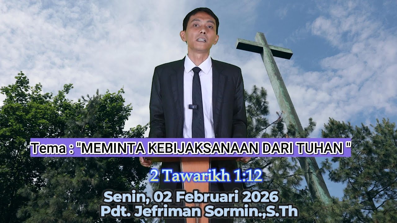 RENUNGAN  HARIAN   2026 HKBP BANDUNG REFORMANDA 02 fEB  2026