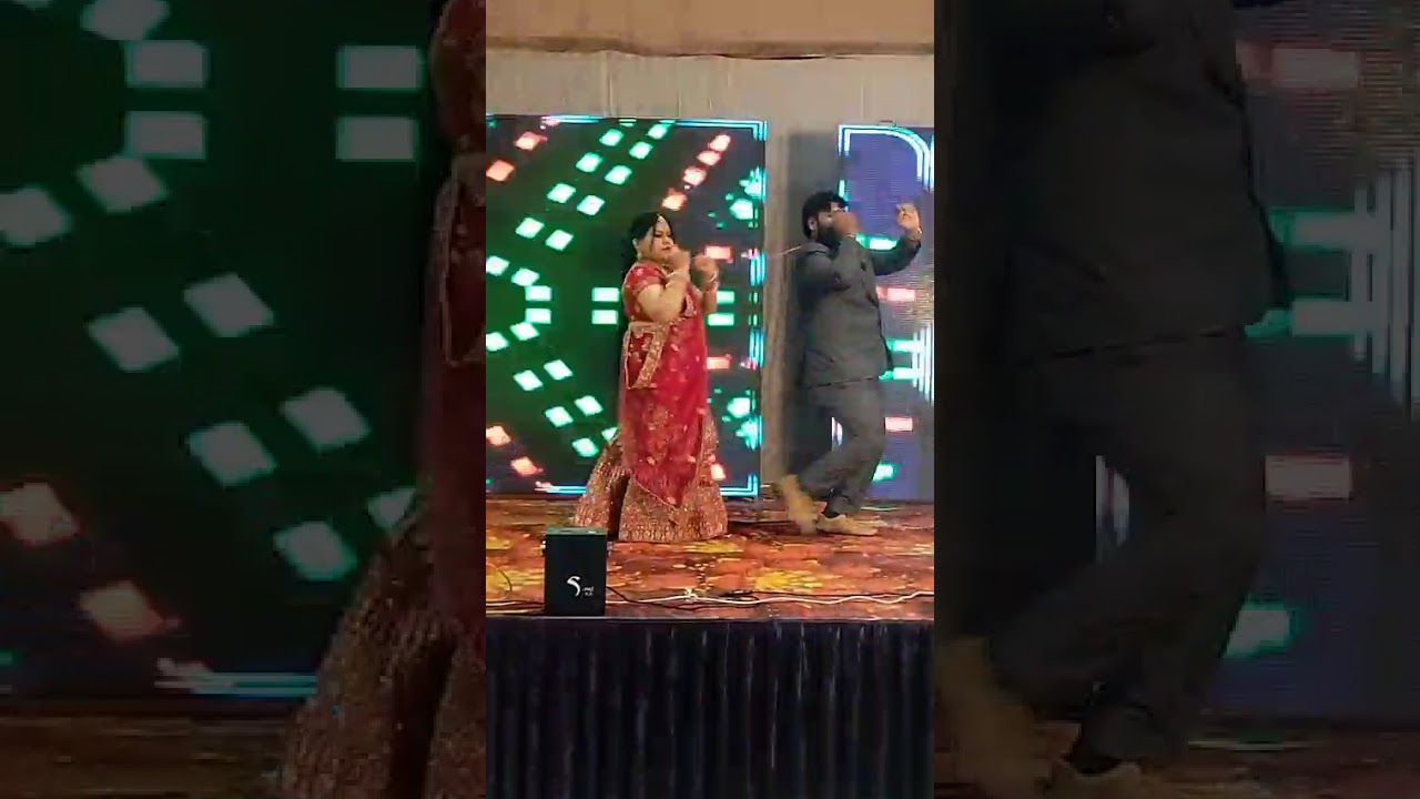 My sister's Sangeeth ceremony (Priyanka ❤️Krishna) Dance performance by Me & My lovely Wife 💞