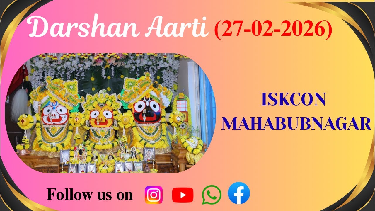 ISKCON - Bhakti Vriksha Mahabubnagar is live