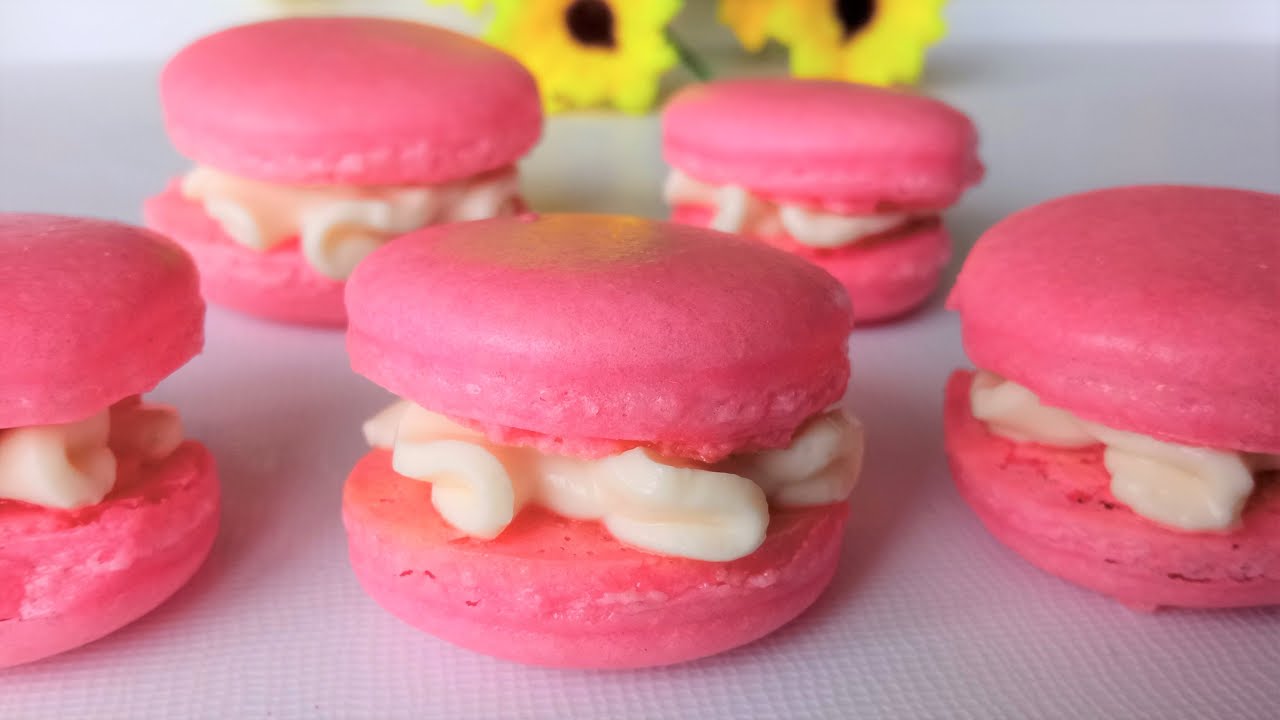 Makronky, nejlehčí a nejrychlejší francouzský recept! Lahodný TV