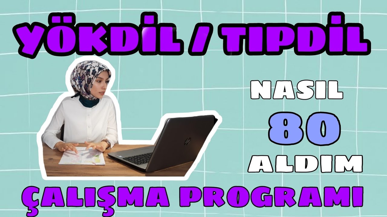 YÖKDİL/TIPDİL  21 günde nasıl 80 aldım? ÇALIŞMA PROGRAMI #yökdil #TIPDİL