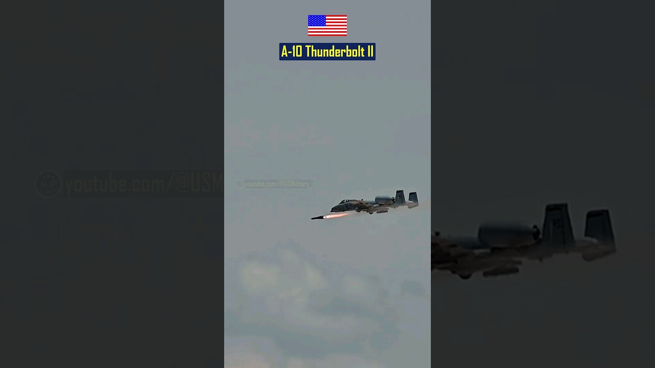 A-10 Thunderbolt II Launching Maverick Missiles is Like Hitting 'Unsubscribe' to Unwanted Threats