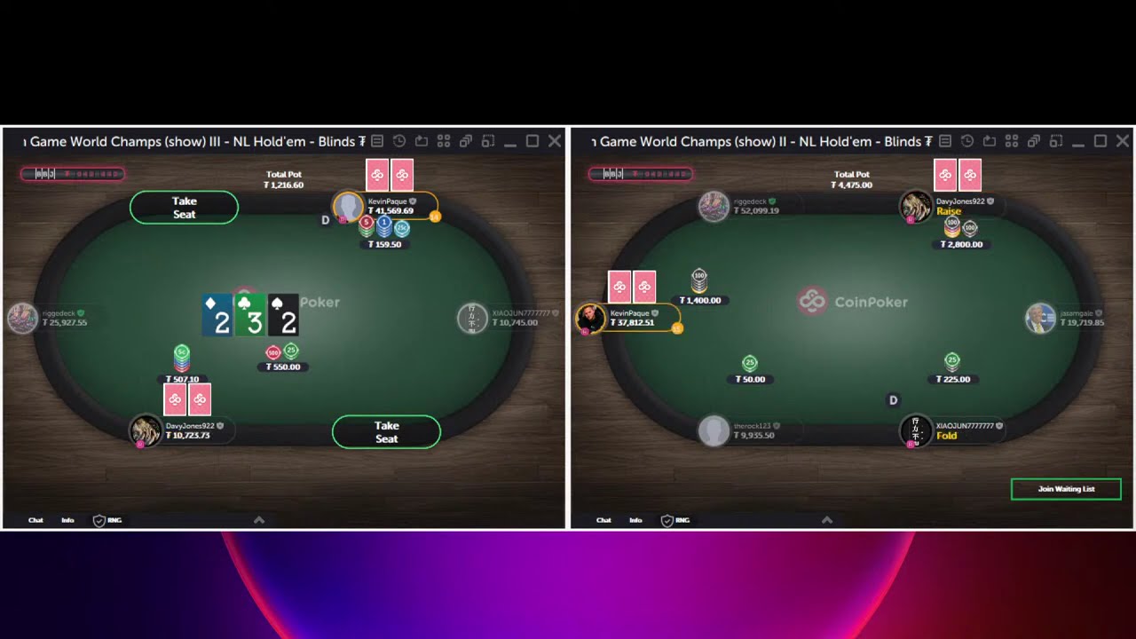 Cash Game World Championship Day 9 DavyJones922 Vs Jasam Gale Vs Kevin Paque Vs therock123 🔥 Poker