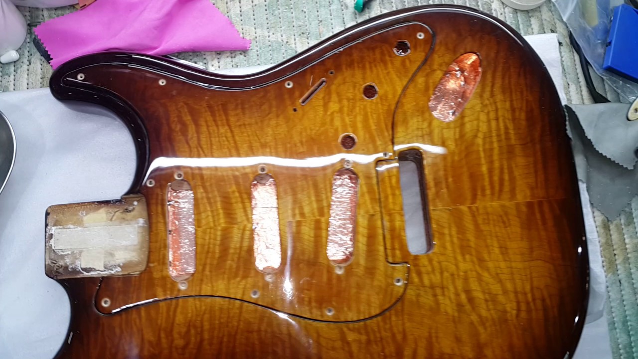 The Guitar Hospital- Bengal Burst Strat