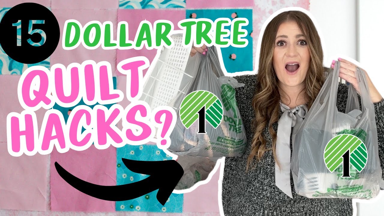 15 ЛУЧШИХ находок для квилтинга в Dollar Tree! (Вы не поверите!)