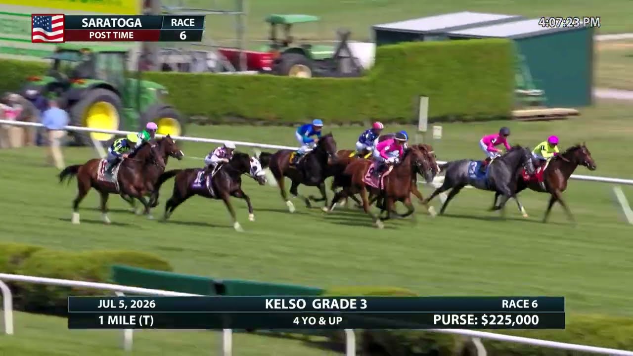ФОТОФИНИШ на Kelso Stakes 3-й категории 2026 года! 🔥