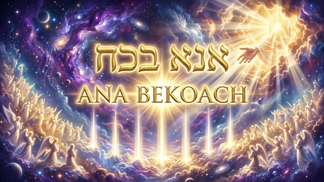 🎵 Ana BeKoach (אנא בכח) – Please, With the Strength of Your Right Hand | Ancient Hebrew Worship