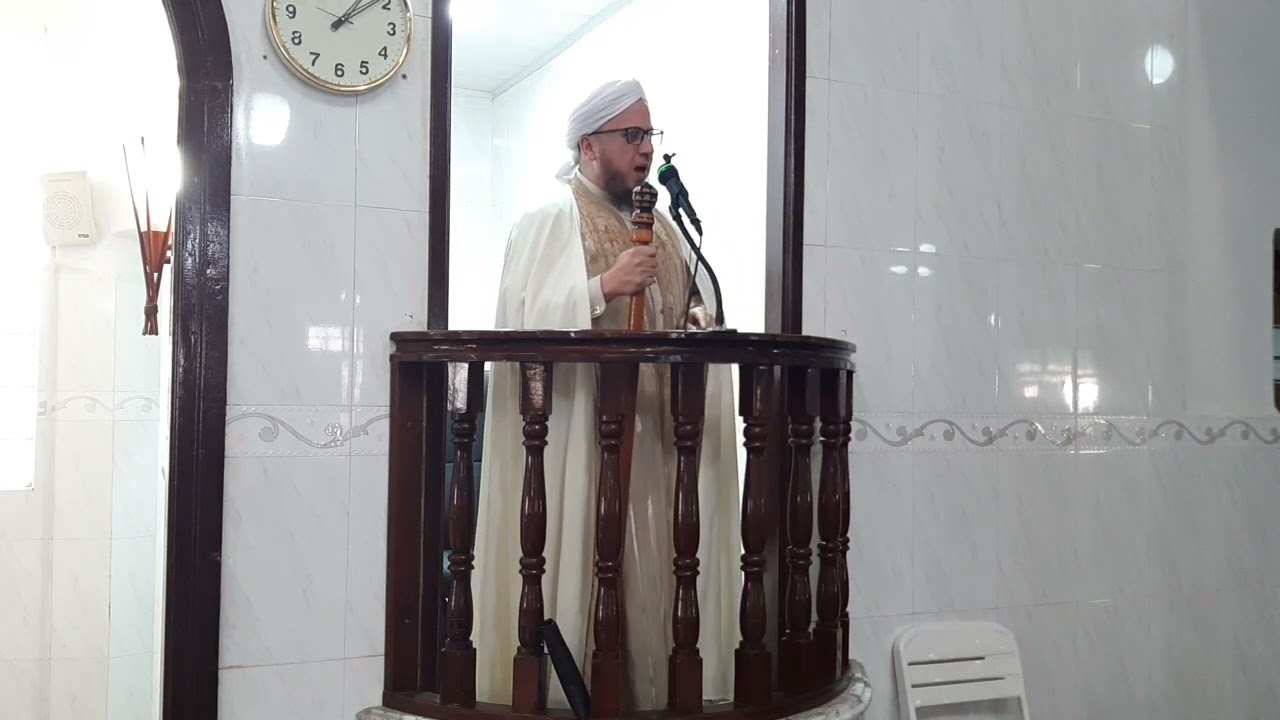 خطبة الجمعة حول (إن الله يرضى لكم ثلاثا) لفضيلة الشيخ سيدي إلياس آيت سي العربي الحسني 30 12 202