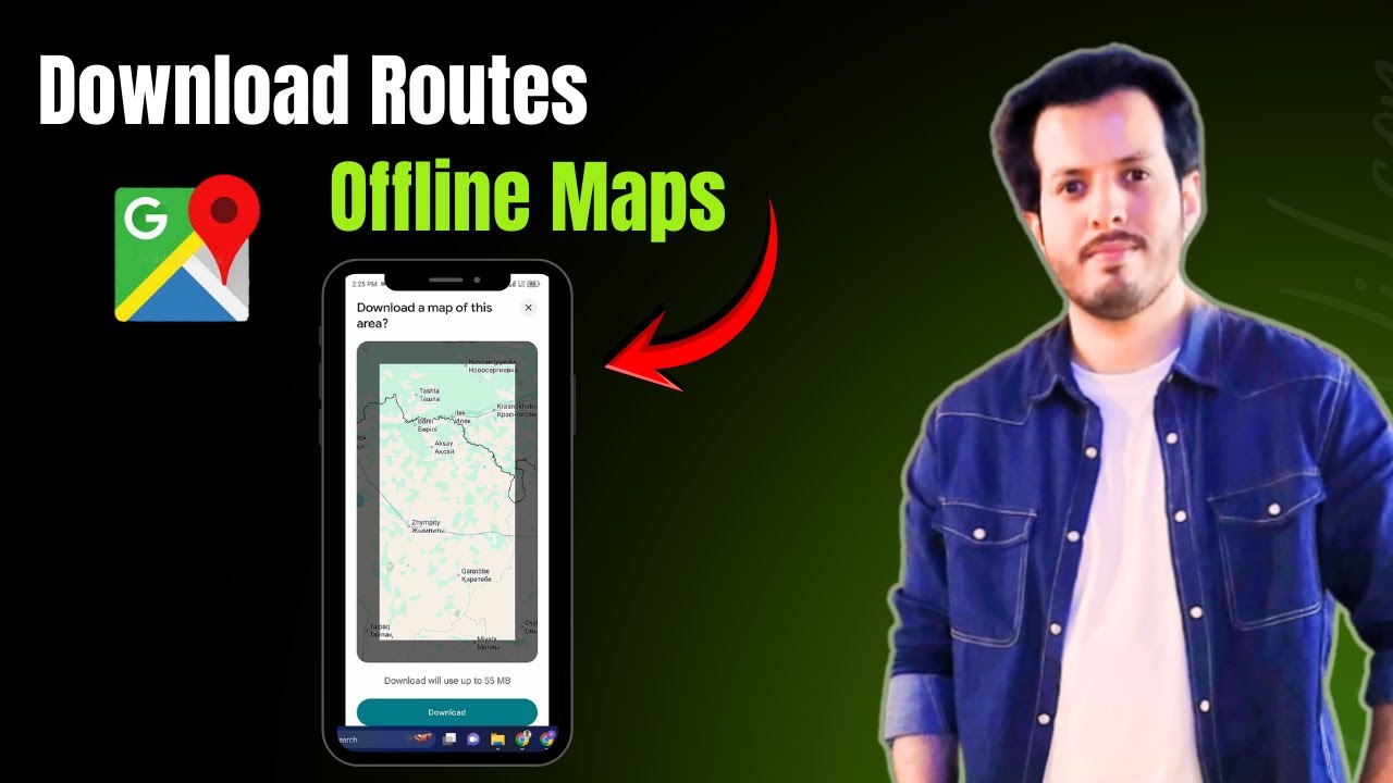 Как загрузить маршрут из Google Maps для использования в автономном режиме | Пошаговая инструкция