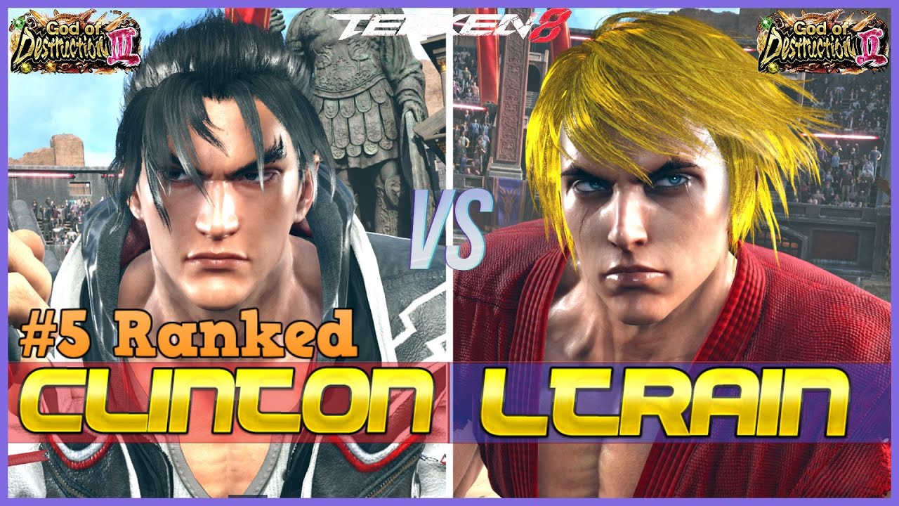 T8 ▰ MEGA CLINTON (#5 Ranked Jin) Vs LTRAIN (High Ranked Lars) ▰ Tekken 8 High Level Gameplay