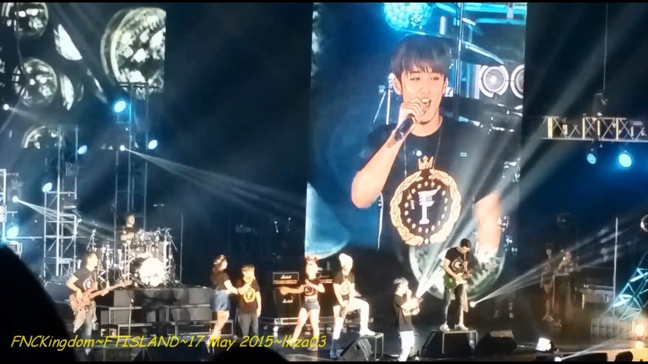 FNC Kingdom Day 2 - FTISLAND - Ending Collaboration Stage / Flower Rock - 17 May 2015