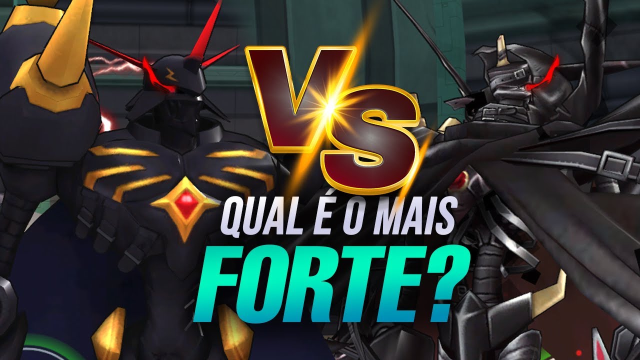 Showcase Omegamon Alter-B Vs Omegamon Zwart D. Digimon Masters Online
