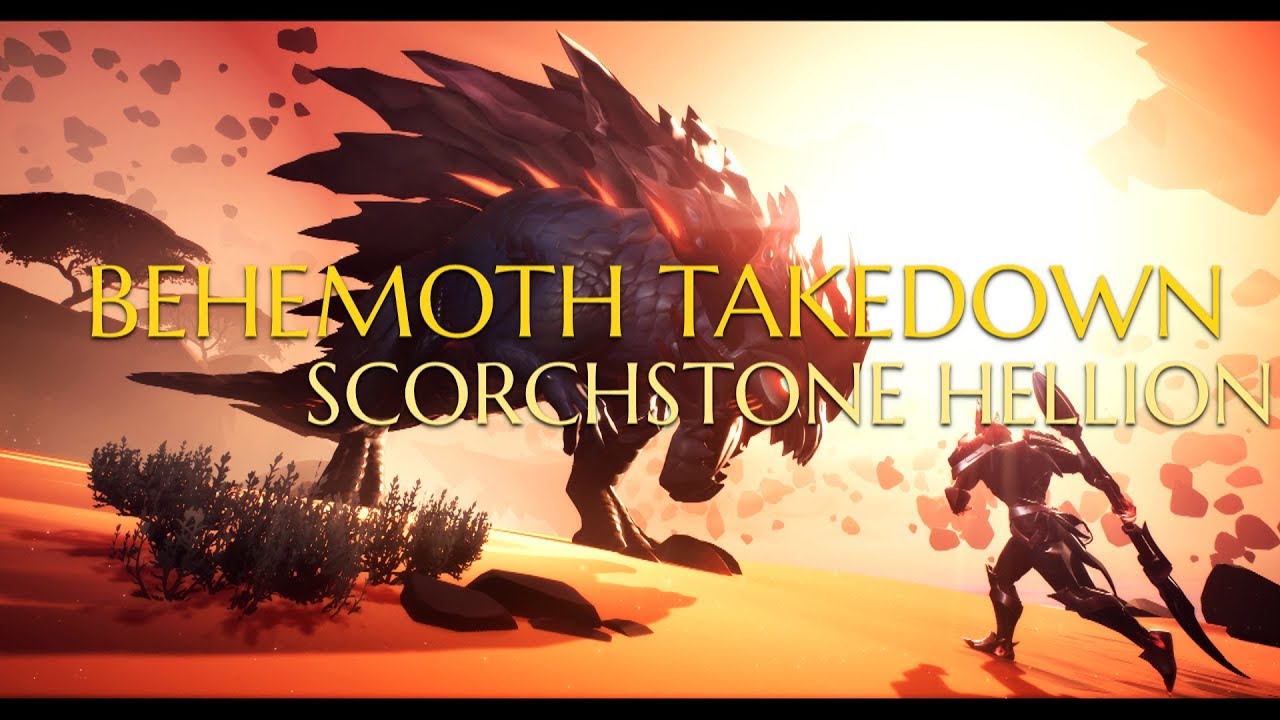 Behemoth Takedown: Scorchstone Hellion gameplay