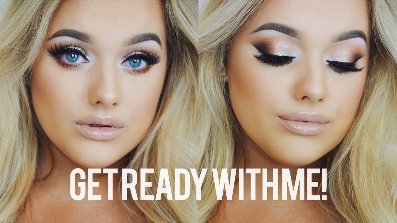 GRWM: Ascot Glam! Sparkly Smokey Eye! | Rachel Leary