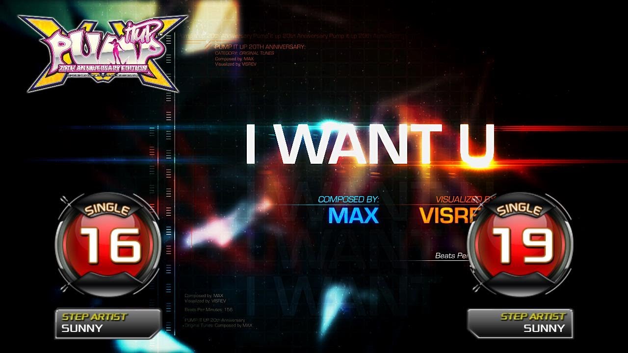 [PUMP IT UP XX] I Want U S16 & S19