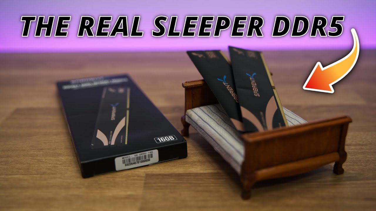 Sabrent DDR5 &mdash; настоящая СПЯЩАЯ ОЗУ!