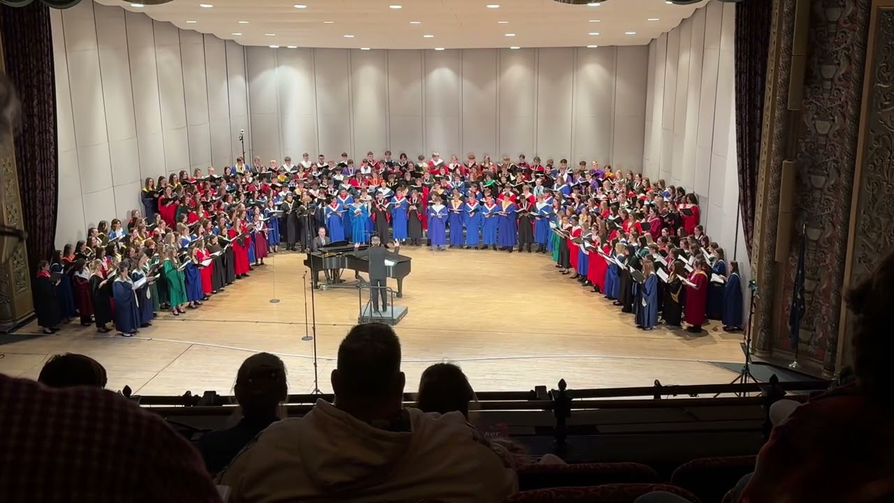Indiana All-State Honor Choir premier of 