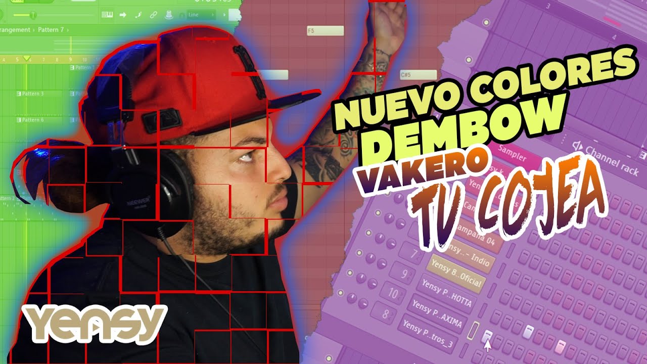 Como Hacer   Dembow 2021 *Nuevos Colores* @VAKERO TU COJEA  Dembow 2021 #Tutorial FL STUDIO 20