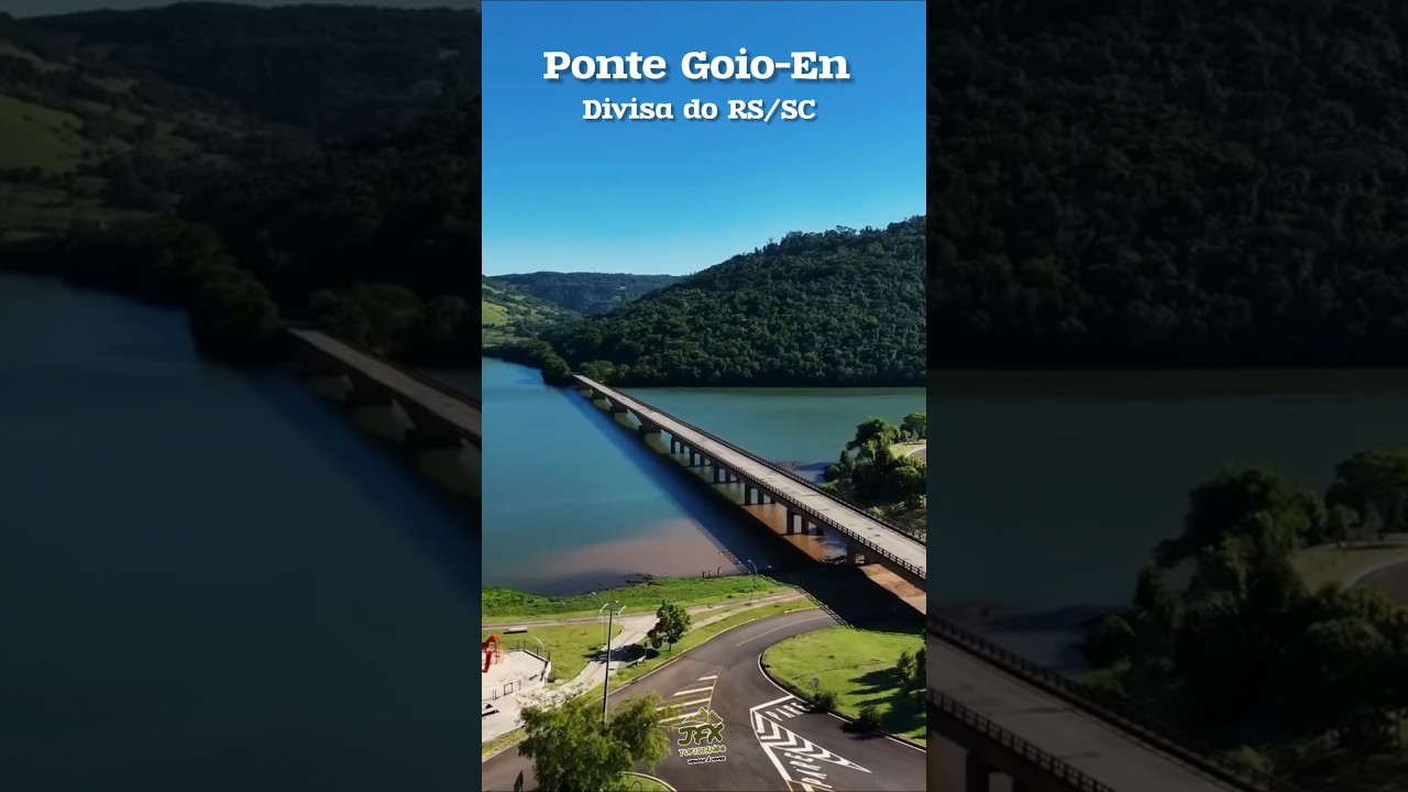 Ponte Goio-En na divisa entre o RS e SC 