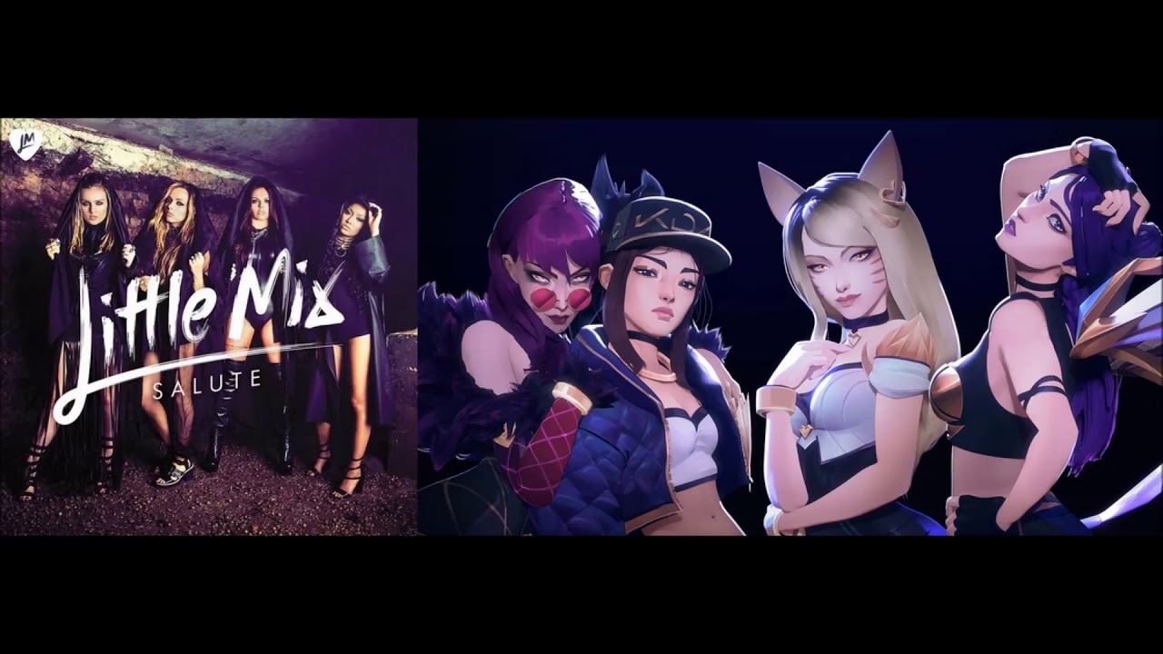 Mash-up Little Mix vs K/DA - POP/STARS Salute