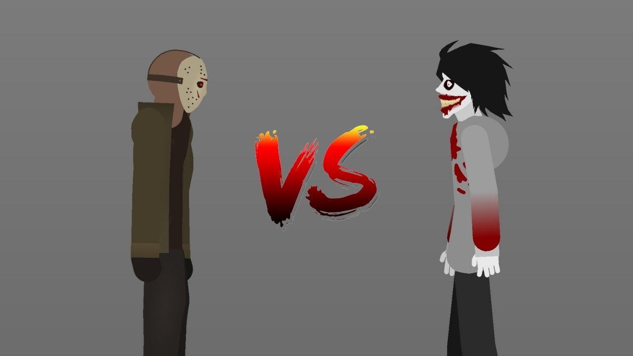 Jason Voorhees 🆚 Jeff the Killer | Stick Nodes Pro
