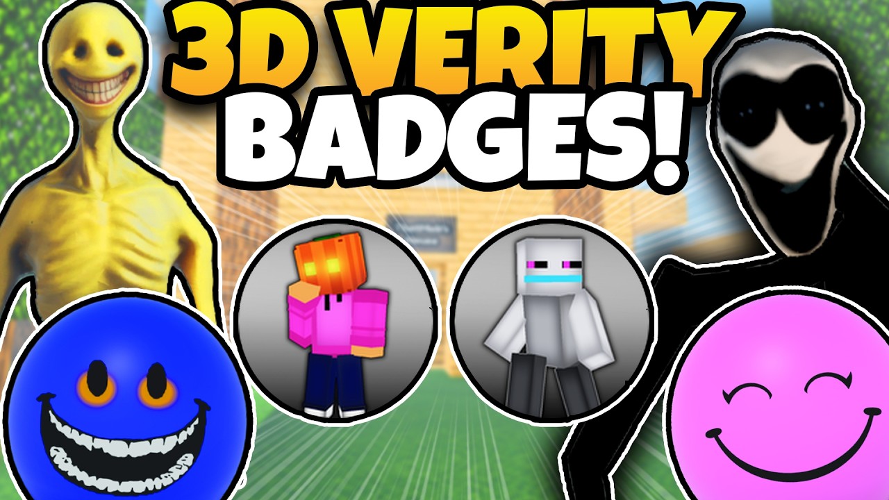 НОВЫЕ бейджи и морфы в обновлении 3D Verity RP в Roblox!
