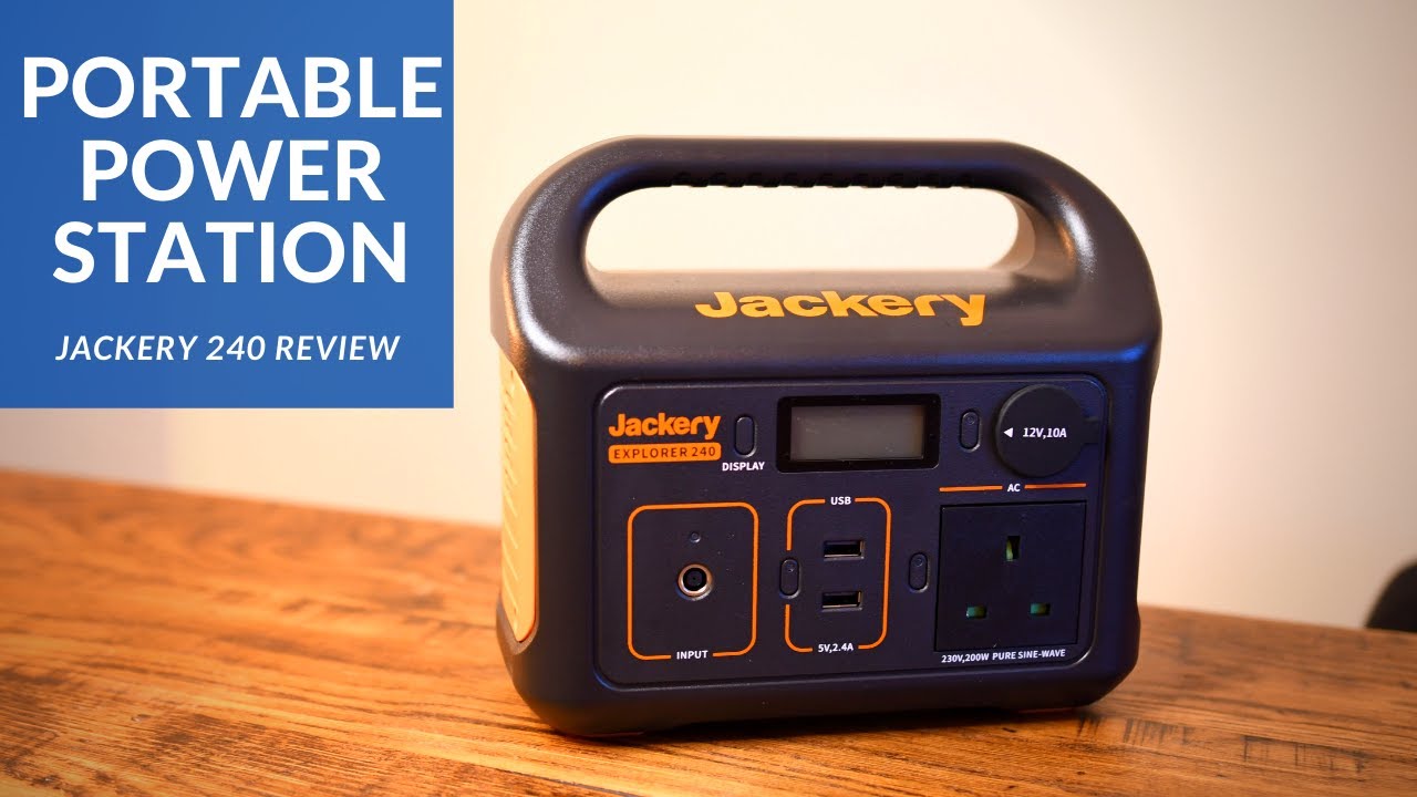 Jackery 240 Portable Power Station Review - Electricians Friend