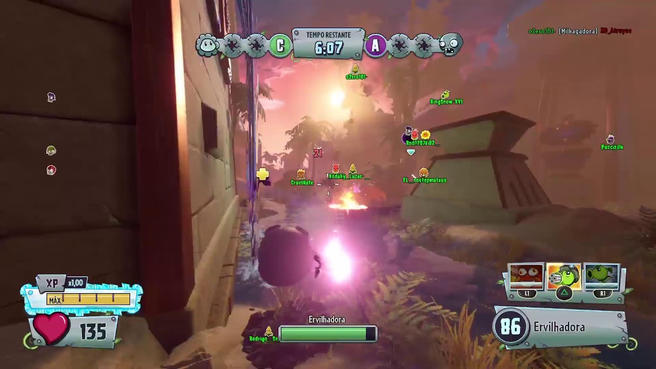 [PVZGW2] MO vs XD (AMISTOSO REGRAS TESTE)