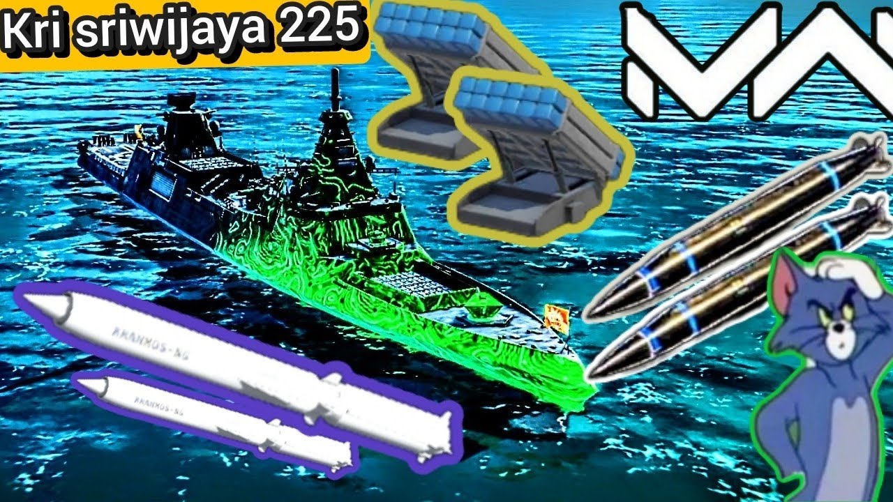 Kri sriwijaya 225🔥☠️| The devastating experience is terrifying.🔥| Modern warships #gaming #tiktok 