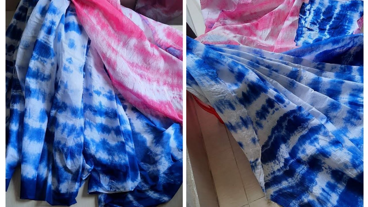 শাড়িতে বাটিক করার নিয়ম।