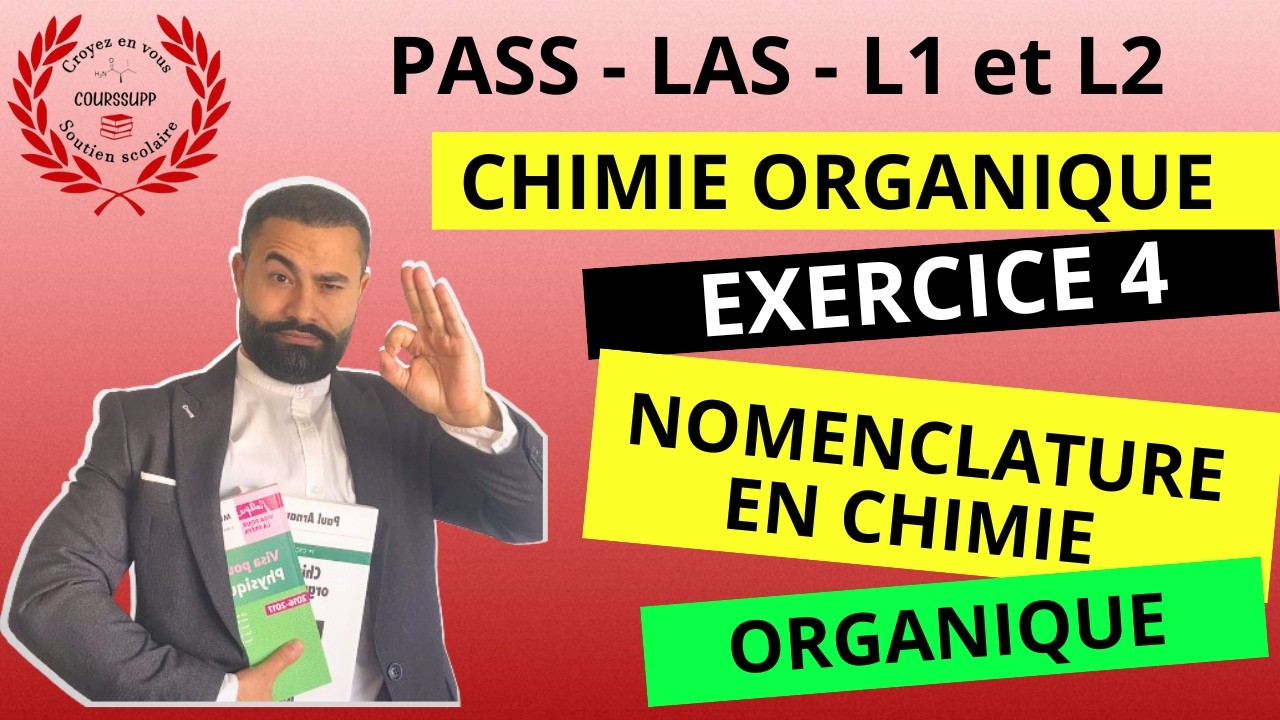 EXERCICES /NOMENCLATURE EN CHIMIE ORGANIQUE | COMPOSÉS À FONCTIONS MIXTES