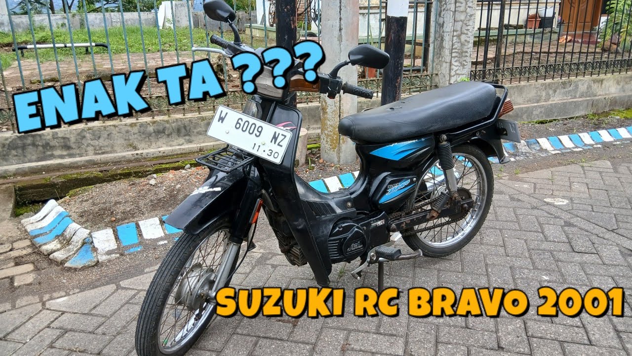 Journey riding Suzuki RC Bravo 2001 around the street