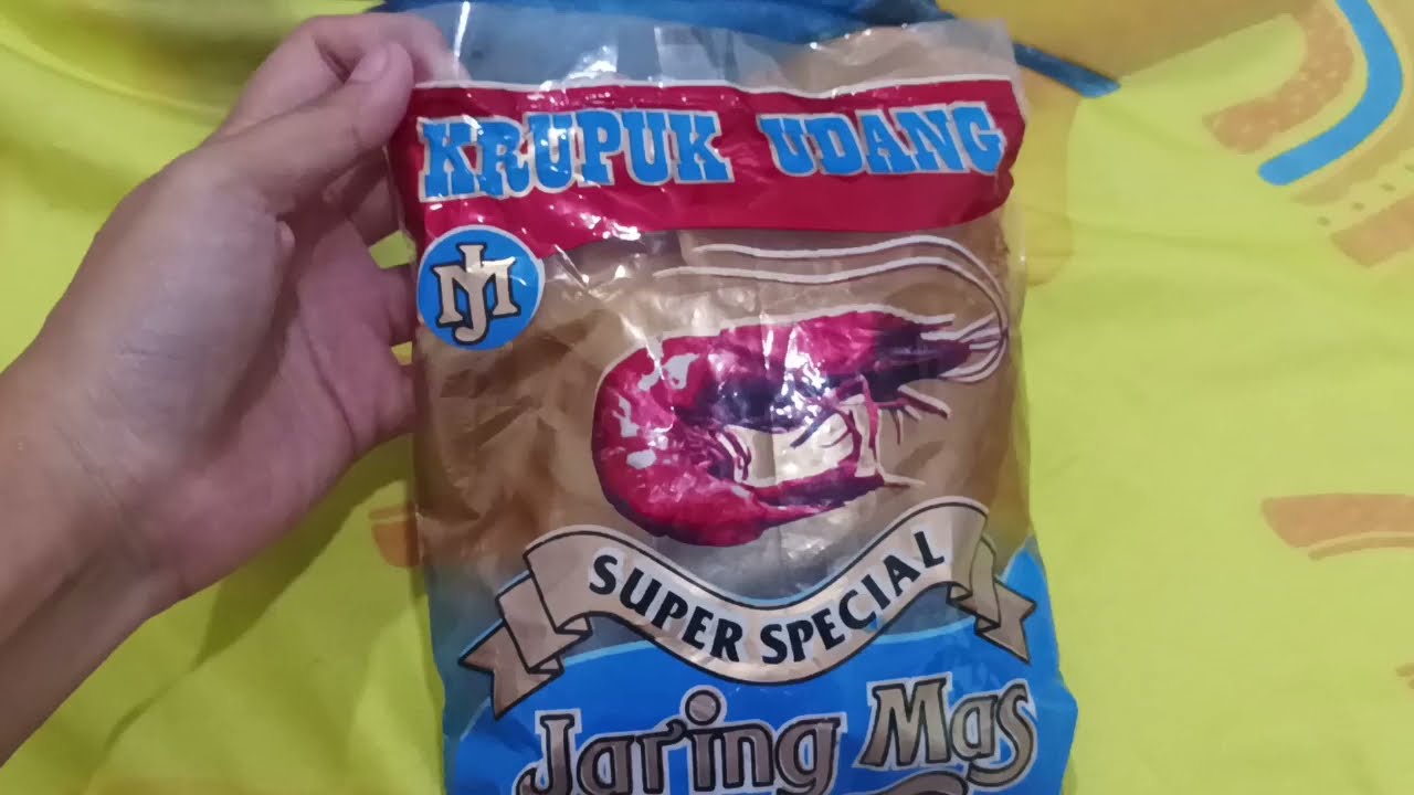 Review Kerupuk Udang Super Spesial Jaring Mas (Ukuran 250 gram Harga Rp35.000)