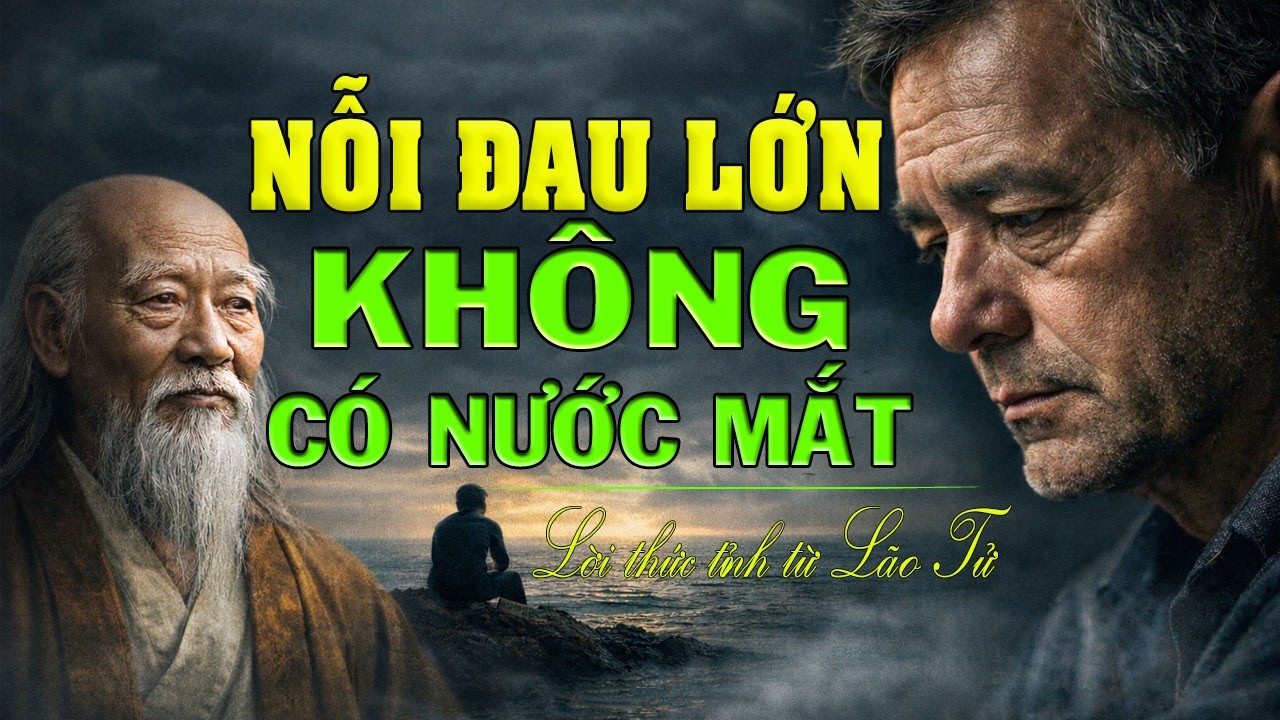 Nỗi đau Lớn Nhất KHÔNG có nước MẮT - Lời thức tỉnh từ Lão Tử