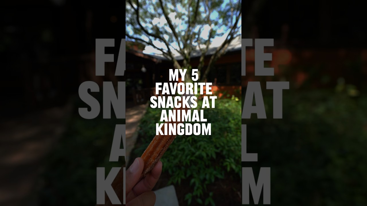 5 Best Snacks at Disney&rsquo;s Animal Kingdom Park #waltdisneyworld #disneysnacks