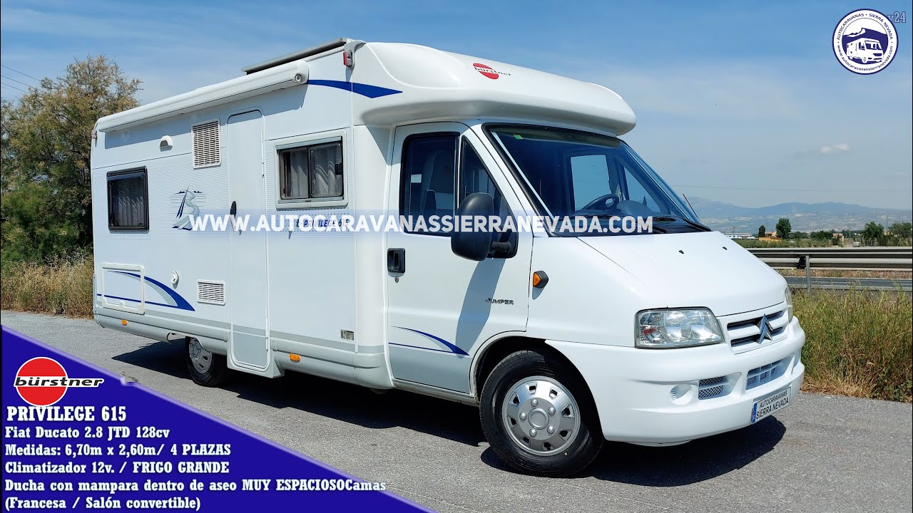 V24/24  perfilada BÜRSTNER, modelo PRIVILEGE 615