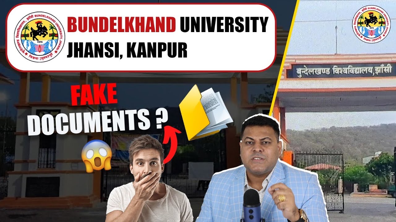 Bundelkhand University, Fake Degree? How is this possible?