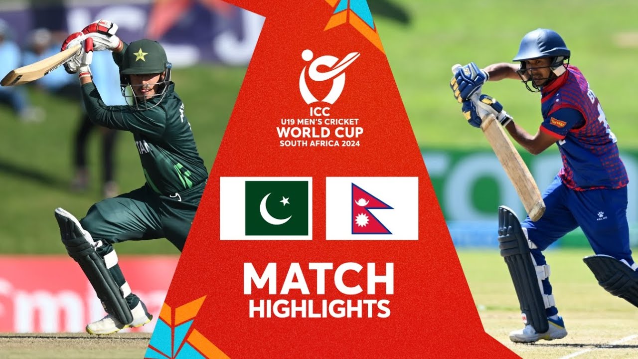 Pakistan v Nepal | Match Highlights | U19 CWC 2024