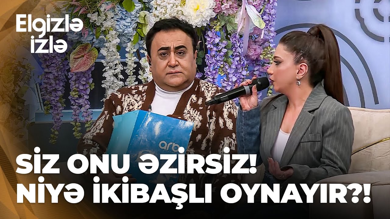 Elgizlə izlə | Allah Vəfa Şərifovanı öldürsün deyən İncidən açıqlama | Studiyada gərgin müzakirə