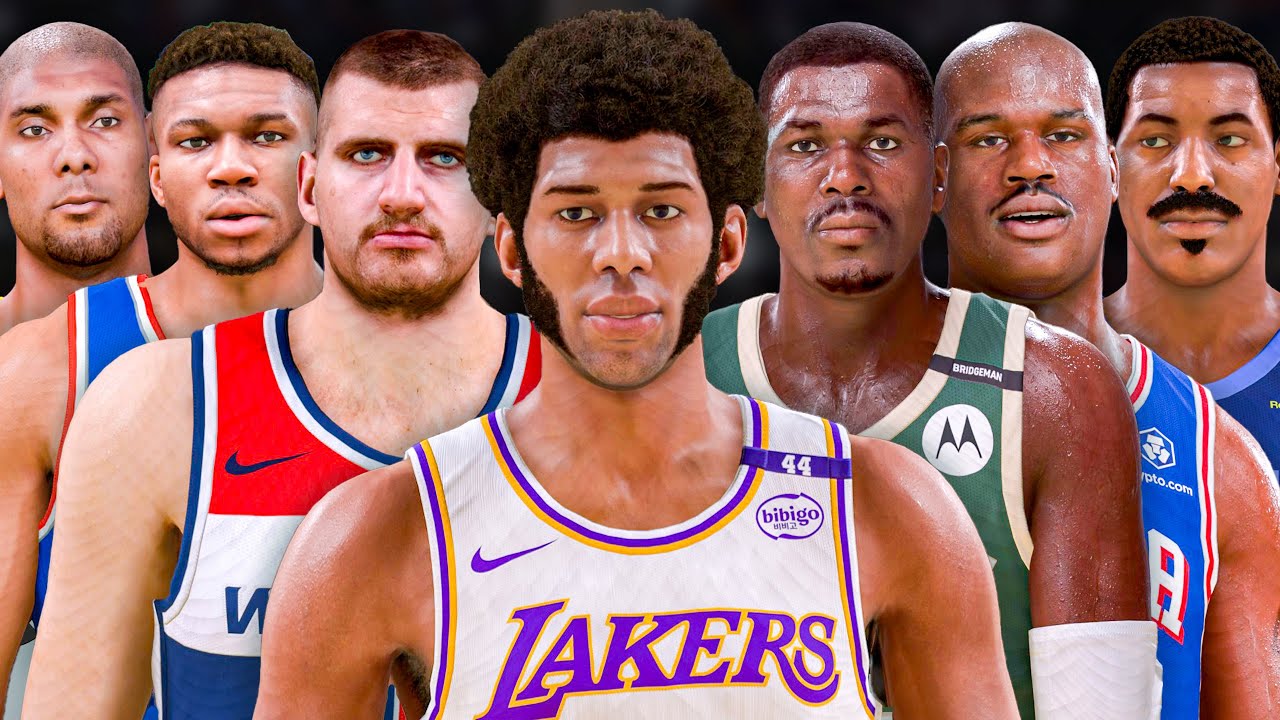 I Put The 30 Greatest NBA Bigs Ever In One Draft