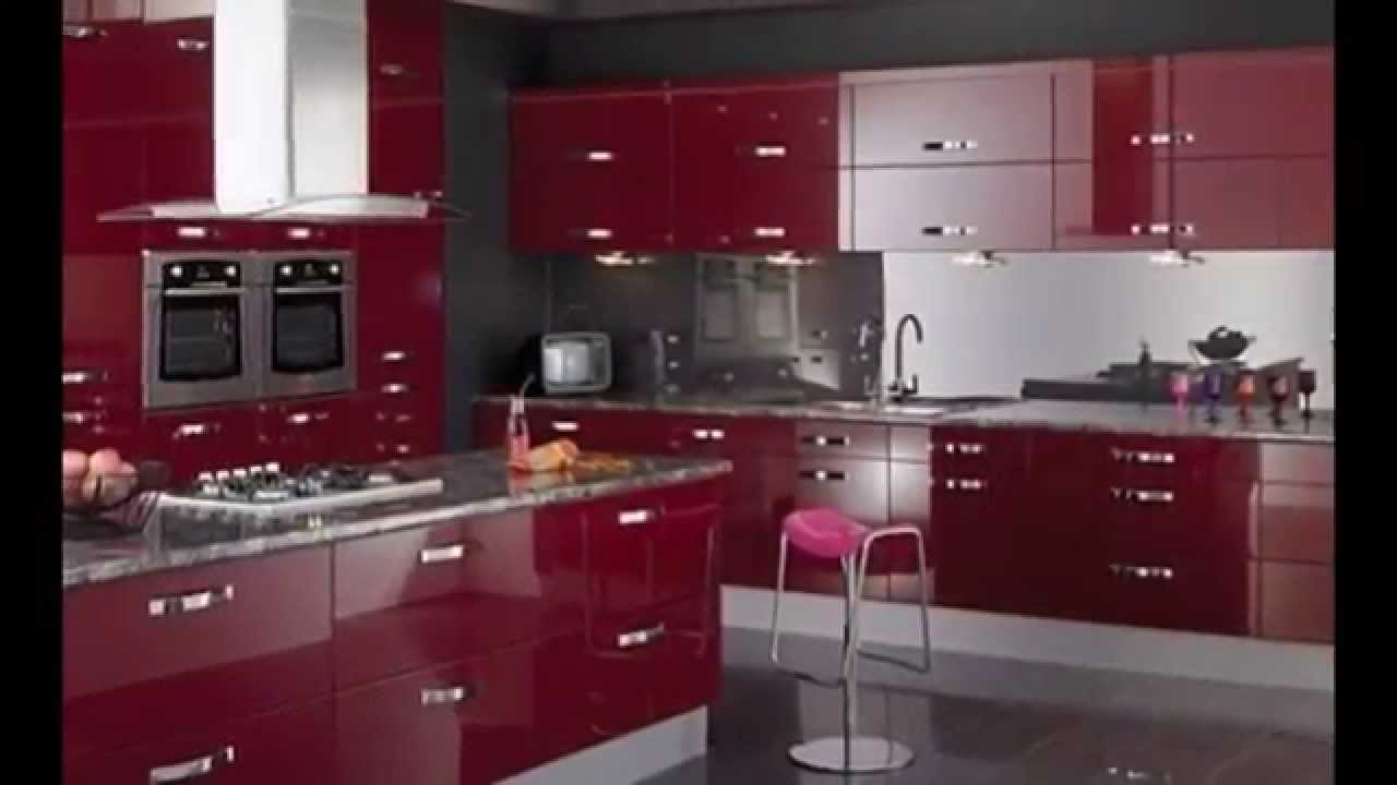 Mürdüm,Bordo,Mor,Turuncu Mutfak Modelleri