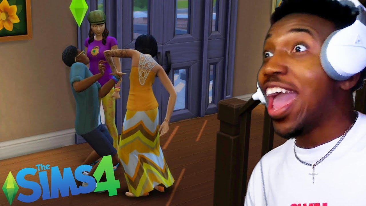 My First Time Playing Sims And It Was INSANE!!! | The Sims 4 | Episode 1